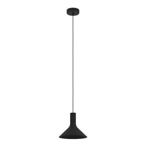 Светильник подвесной Morescana 390218 Eglo чёрный 1 лампа, основание чёрное в стиле лофт современный 
