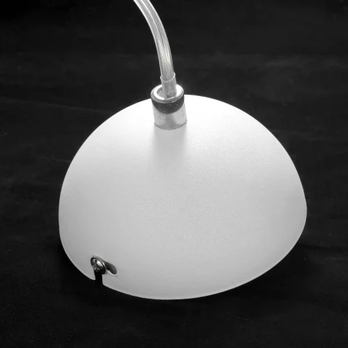 Светильник подвесной LED Cornville LSP-8112 Lussole белый 1 лампа, основание белое в стиле современный трубочки фото 4