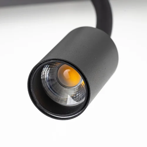 Бра с выключателем LED USB Декарт CL704471 Citilux чёрный на 1 лампу, основание чёрное в стиле современный хай-тек гибкая ножка для чтения usb фото 11