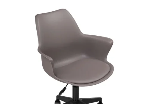 Компьютерное кресло Tulin dark grey / black 15710 Woodville, серый/экокожа, ножки/пластик/чёрный, размеры - *910***600*600 фото 5