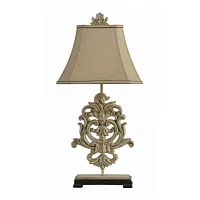 Настольная лампа Ancient R 74735-22 ImperiumLoft бежевая на 1 лампу, основание бежевое металл в стиле арт-деко Настольная лампа Ancient R 74735-22 ImperiumLoft бежевая на 1 лампу, основание бежевое металл в стиле арт-деко