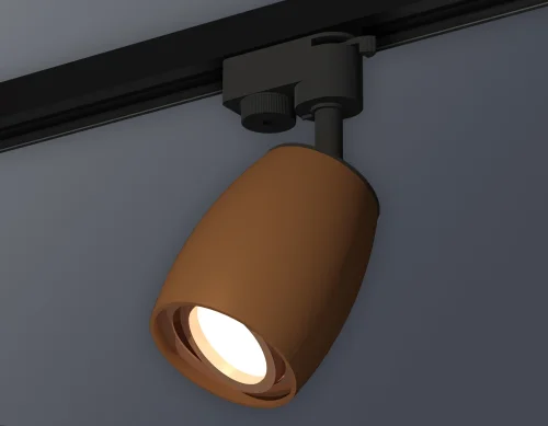 Трековый светильник XT1124005 Ambrella light коричневый для шинопроводов серии Track System чёрный фото 2