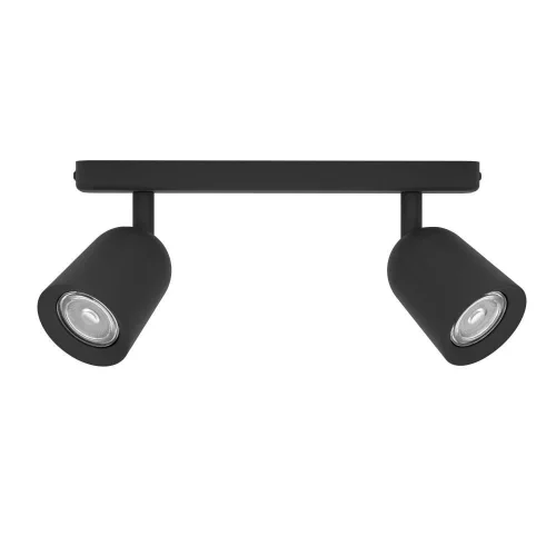 Спот с 2 лампами Camaldoli 901953 Eglo чёрный GU10 в стиле современный фото 5 Спот с 2 лампами Camaldoli 901953 Eglo чёрный GU10 в стиле современный фото 5