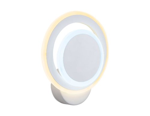 Бра LED Acrylica Original FA560 Ambrella light белый на 1 лампа, основание белое в стиле хай-тек современный 