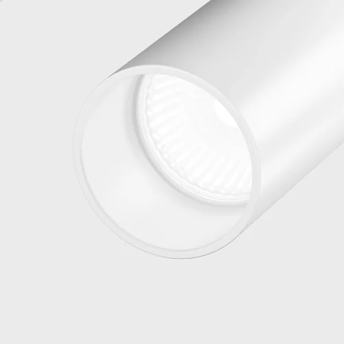 Светильник накладной Elti C020CL-01W Maytoni белый 1 лампа, основание белое в стиле современный круглый фото 5