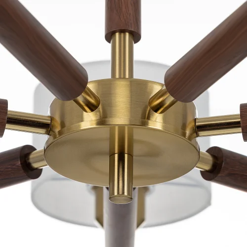 Люстра подвесная Sherman CL436172 Citilux белая на 7 ламп, основание бронзовое в стиле классический современный кантри фото 4 Люстра подвесная Sherman CL436172 Citilux белая на 7 ламп, основание бронзовое в стиле классический современный кантри фото 4