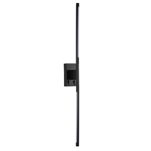 Бра LED Lines A2029AP-1BK Arte Lamp чёрный на 1 лампу, основание чёрное в стиле современный хай-тек отражённый свет