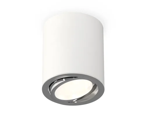 Светильник накладной Techno spot XS7421002 Ambrella light белый 1 лампа, основание белое в стиле хай-тек современный круглый