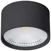 Светильник накладной LED Altair WTA.O02.607.V0.18 Wertmark чёрный на 1 лампу, основание чёрное в стиле хай-тек современный круглый
