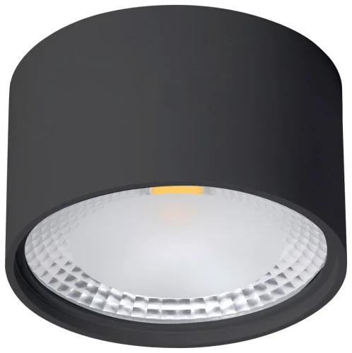 Светильник накладной LED Altair WTA.O02.607.V0.18 Wertmark чёрный на 1 лампу, основание чёрное в стиле хай-тек современный круглый
