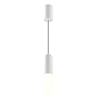 Светильник подвесной LED Mist P101PL-L300-12W3K-W Maytoni белый на 1 лампу, основание белое в стиле современный хай-тек 