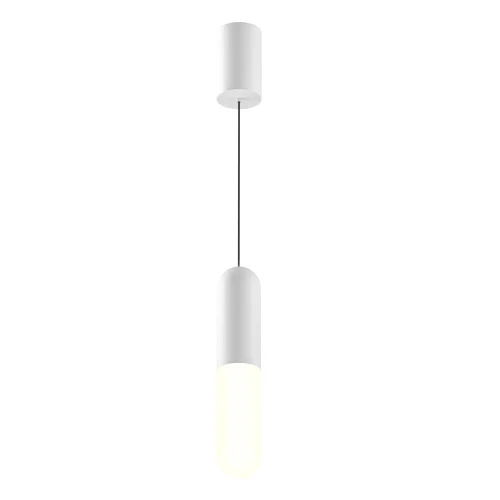 Светильник подвесной LED Mist P101PL-L300-12W3K-W Maytoni белый на 1 лампу, основание белое в стиле современный хай-тек 