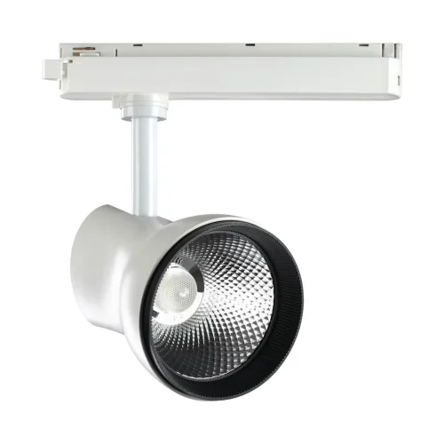 Трековый светильник однофазный LED Pirum 358436 Novotech белый для шинопроводов серии Pirum