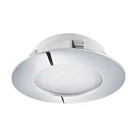 Светильник точечный LED PINEDA 95888 Eglo хром серый на 1 лампу, основание хром серое в стиле современный 