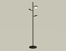 Торшер XB9816250 Ambrella light чёрный на 3 лампы, основание чёрное в стиле современный хай-тек 