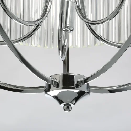 Люстра подвесная Гослар 498015805 MW-Light прозрачная на 5 ламп, основание бронзовое в стиле классический  фото 10