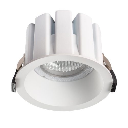 Светильник точечный LED Ciclone 385136 Lightstar белый на 1 лампу, основание белое в стиле современный круглый