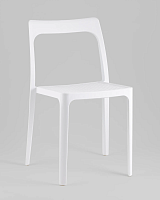 Стул Marty, пластиковый, белый УТ000039186 Stool Group, /, ножки/пластик/белый, размеры - *767***505*500
