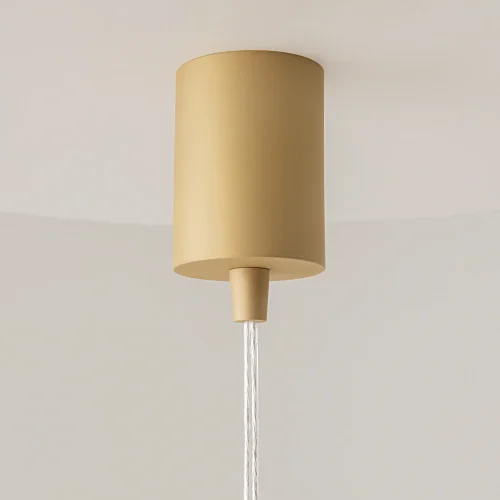 Светильник подвесной Dynamics MOD326PL-01MG Maytoni прозрачный матовый золото на 1 лампу, основание матовое золото в стиле современный фото 4