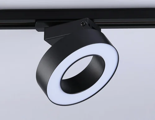 Трековый светильник однофазный LED Track System GL6868 Ambrella light чёрный для шинопроводов серии Track System фото 3