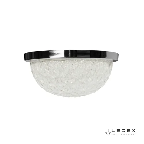 Светильник потолочный LED Bliss FOKD-68-352 CR iLedex прозрачный 1 лампа, основание хром в стиле современный хай-тек  фото 4