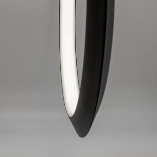 Светильник подвесной LED Kitesurf 7143 Mantra чёрный 1 лампа, основание чёрное в стиле хай-тек современный  фото 3