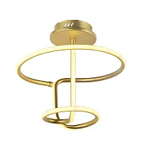 Светильник потолочный LED Angelo L 1.2.35.05 G Arti Lampadari золотой 1 лампа, основание золотое в стиле современный 