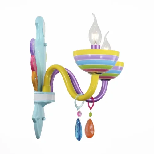 Бра Ornato SL672.781.02 ST-Luce разноцветный на 2 лампы, основание разноцветное в стиле классический арт-деко фото 2
