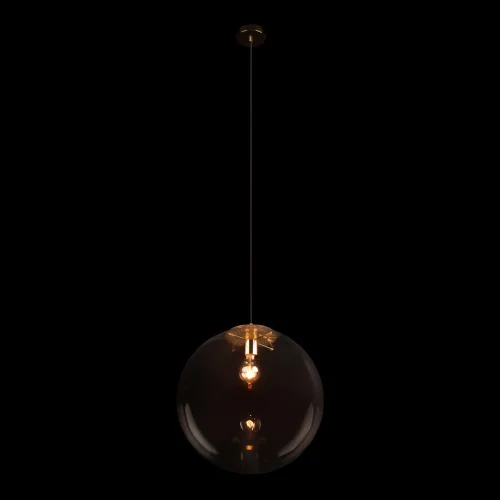 Светильник подвесной Selene 2033-C LOFT IT прозрачный 1 лампа, основание золотое в стиле современный лофт шар фото 4