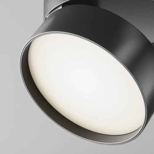Светильник накладной LED Onda C024CL-L18B4K Maytoni чёрный 1 лампа, основание чёрное в стиле современный круглый фото 3