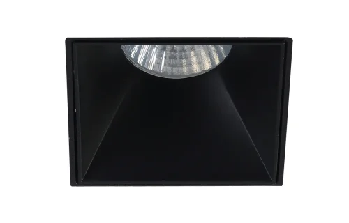 Светильник точечный CLT 051C1 BL-BL Crystal Lux чёрный на 1 лампу, основание чёрное в стиле современный для затирки фото 3