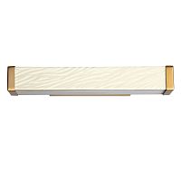 Бра LED Riviera 5450/10WL Odeon Light белый на 1 лампу, основание латунь в стиле классический современный 