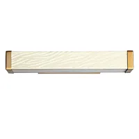 Бра Riviera 5450/10WL Odeon Light белый на 1 лампу, основание латунь в стиле классический современный Бра Riviera 5450/10WL Odeon Light белый на 1 лампу, основание латунь в стиле классический современный