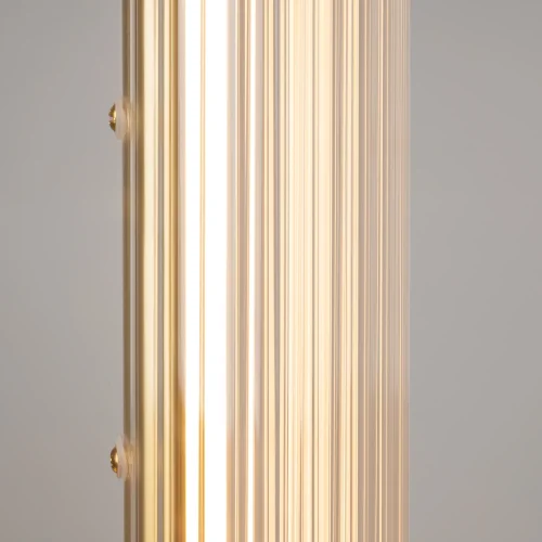 Настольная лампа LED Loom MOD258TL-L8BS3K Maytoni прозрачная 1 лампа, основание латунь металл в стиле современный хай-тек  фото 5