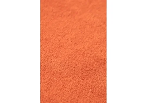 Барный стул Гангток катания флам / черный матовый 469984 Woodville, оранжевый/велюр, ножки/металл/чёрный, размеры - ****370*370 фото 4