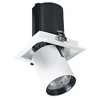 Светильник точечный LED Dorsum WTD.O31.067.30.10 Wertmark белый на 1 лампу, основание белое в стиле хай-тек современный квадратный