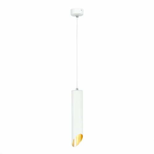 Светильник подвесной St152 ST152.503.01 ST-Luce белый 1 лампа, основание белое в стиле хай-тек современный трубочки фото 3