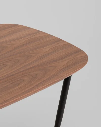 Стол обеденный Даймакс, 140х90, МДФ УТ000039947 Stool Group столешница коричневая из шпон фото 2