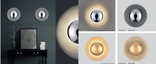 Светильник потолочный LED Lunario 3560/18L Odeon Light серебряный хром 1 лампа, основание серебряное в стиле хай-тек  фото 2
