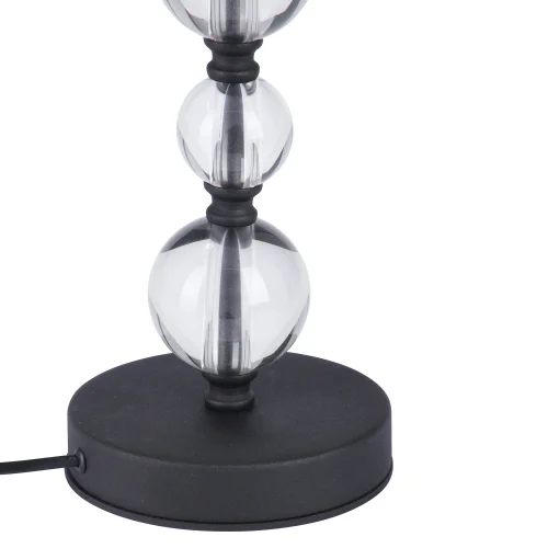 Настольная лампа V2938-1/1L Vitaluce без плафона 1 лампа, основание чёрное металл в стиле арт-деко  фото 2