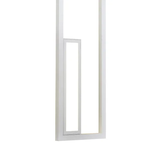 Бра LED Boutique 7665 Mantra белый на 1 лампа, основание белое в стиле современный хай-тек квадраты фото 2