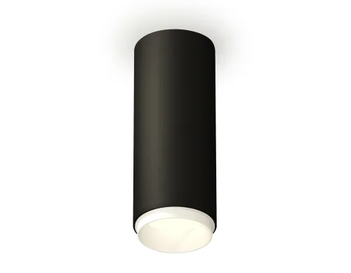 Светильник накладной Techno spot XS6343001 Ambrella light чёрный 1 лампа, основание чёрное в стиле современный круглый