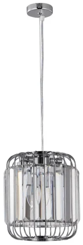 Светильник подвесной Kuper 2115/09/02P Stilfort хром прозрачный 2 лампы, основание хром в стиле современный 