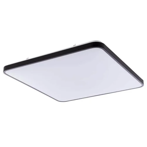 Светильник потолочный Agnes 9172-NW Nowodvorski белый на 1 лампу, основание чёрное в стиле современный квадраты