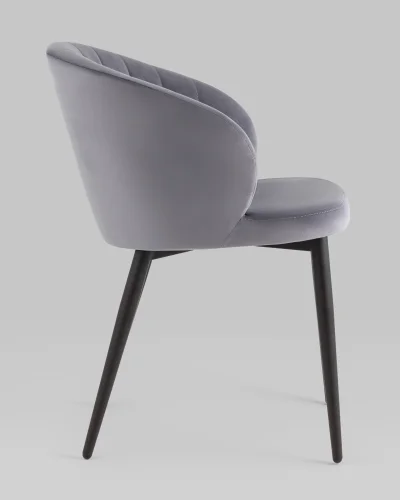 Стул Lastura велюр серый УТ000039135 Stool Group, /, ножки//, размеры - *770***530*570 фото 6