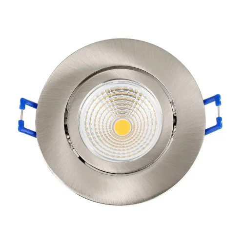 Светильник точечный LED (комплект 3 шт.) Saliceto 900746 Eglo матовый никель 3 лампы, основание матовое никель в стиле современный  фото 4