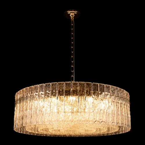 Люстра подвесная хрустальная Nevada 10297/800 French gold LOFT IT прозрачная на 18 ламп, основание золотое в стиле современный  фото 2
