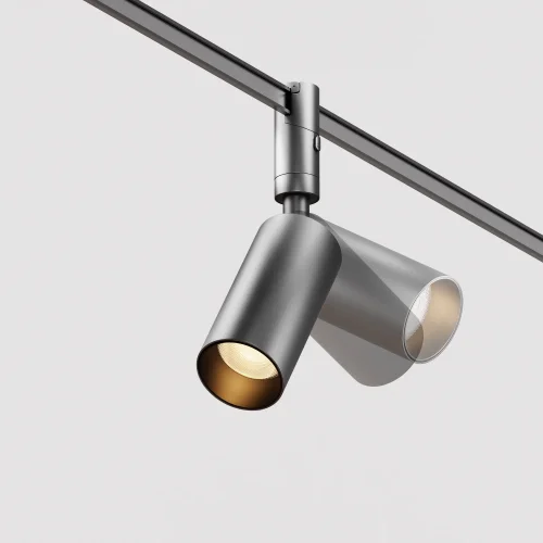 Трековый светильник LED Magnetic track system Flexity TR201-1-10W3K-M-B Maytoni чёрный для шинопроводов серии Magnetic track system Flexity чёрный фото 7