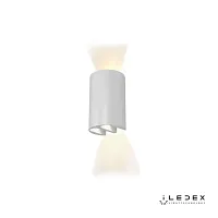 Бра LED Double ZD8161-12W WH iLedex белый 1 лампа, основание белое в стиле современный хай-тек 