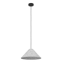 Светильник подвесной Alsager 43984 Eglo серый 1 лампа, основание чёрное в стиле современный 
